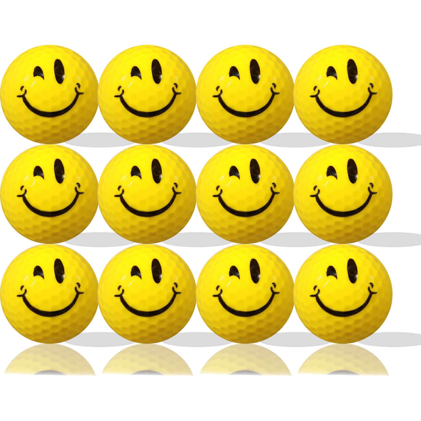 New Novelty - Smiley Wink Golf Balls