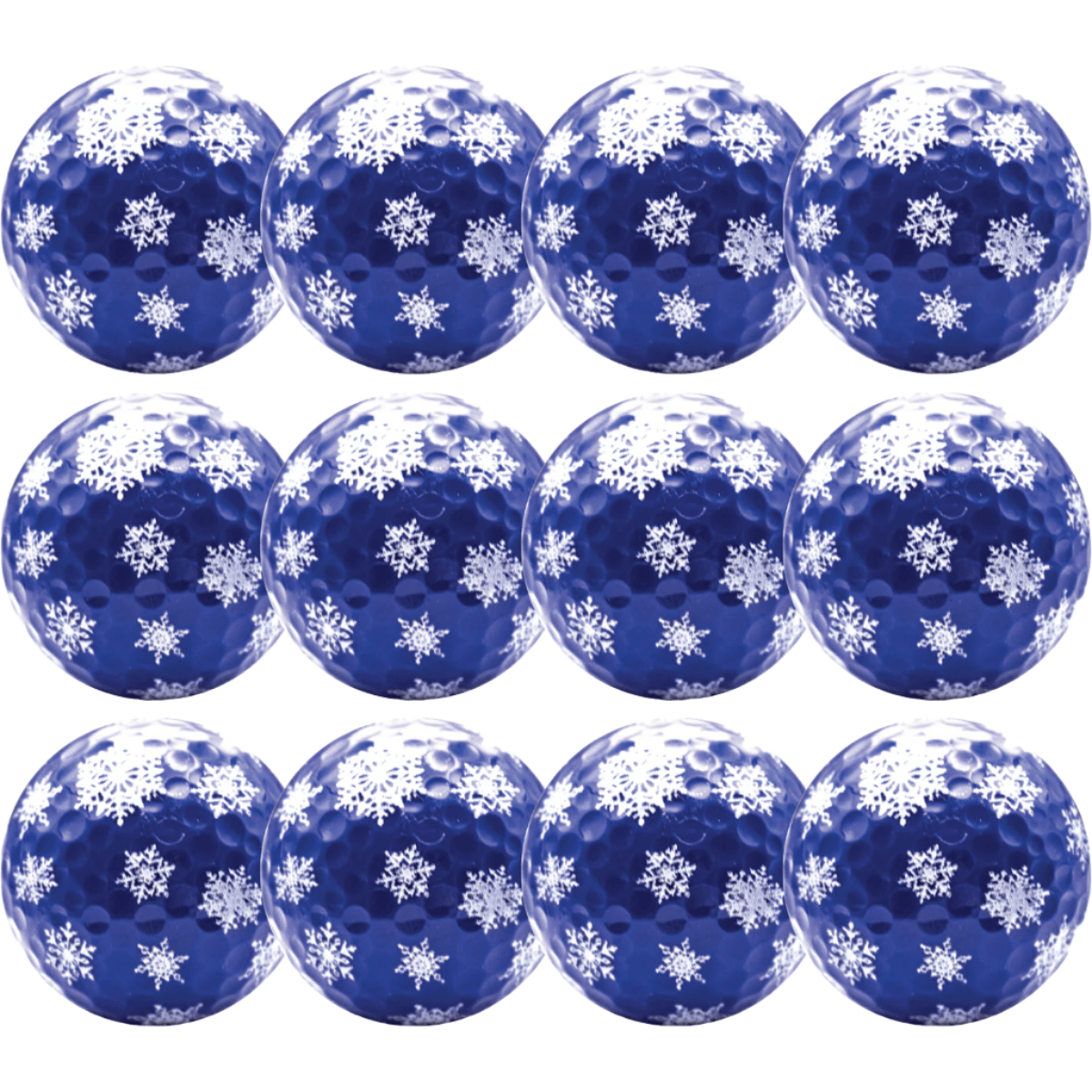 New Novelty Snowflakes Golf Balls