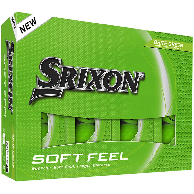 Srixon 2025 Soft Feel 14 Matte Green Golf Balls