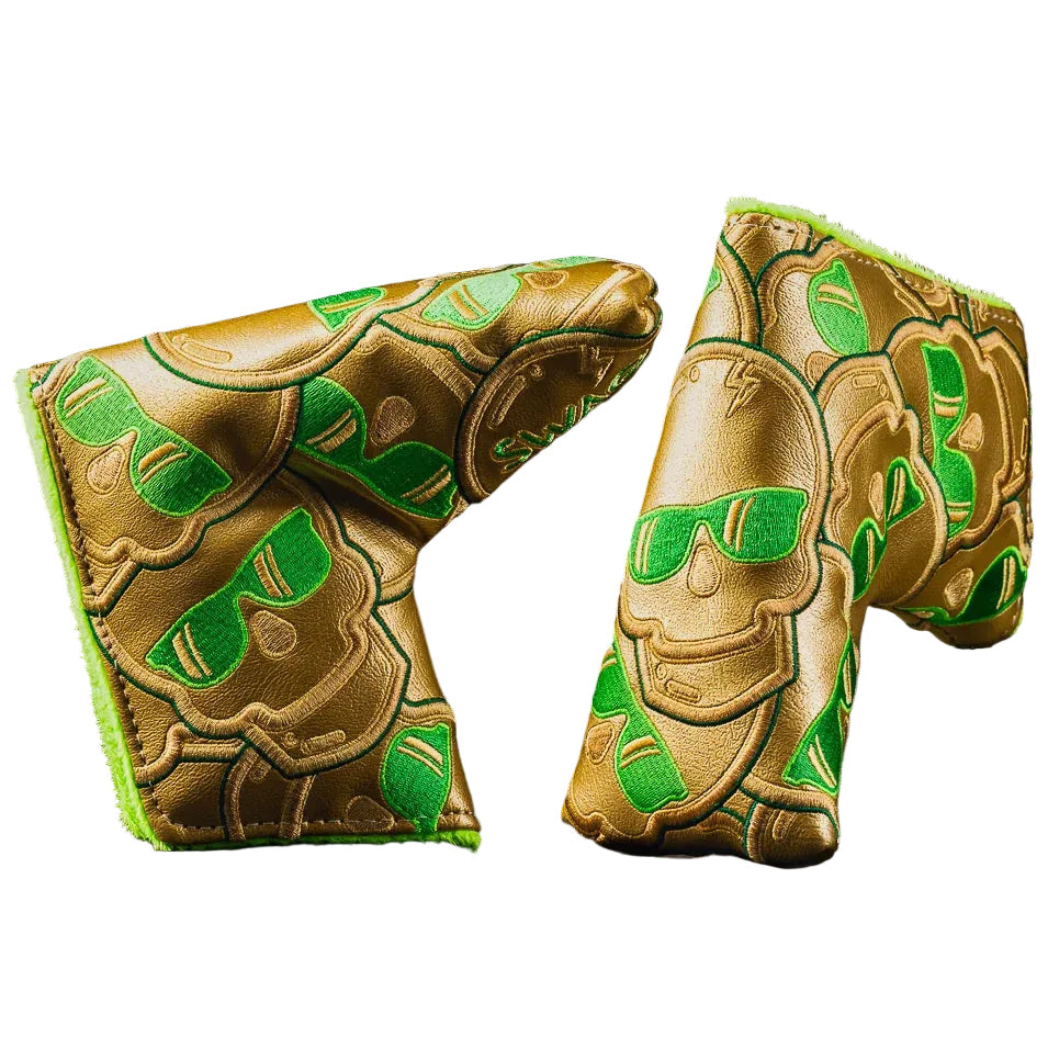 Swag Golf Lucky Stacked Skulls 2.0 Blade Putter Headcover