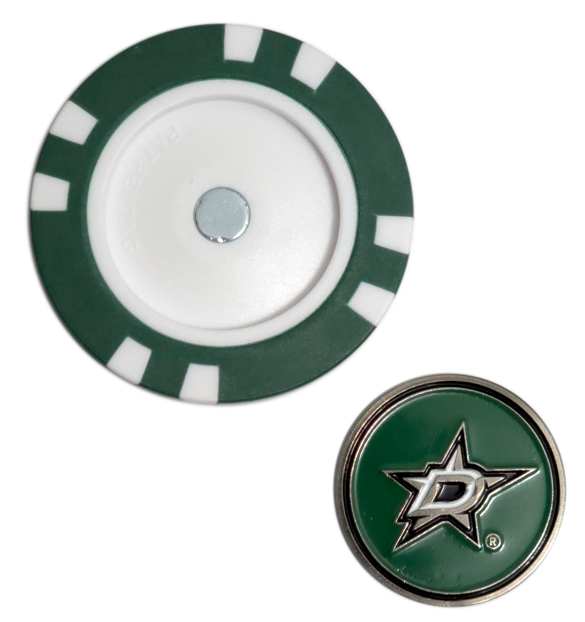 Officially Licensed Dallas Stars Poker Chip Ball Marker