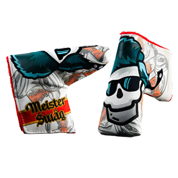 Swag Golf - Meister Swag (Cousin Ed Skull) Blade Putter Headcover - The Golf Guys Online