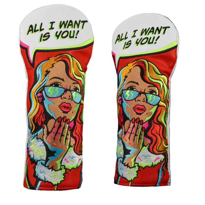 Limited Swag Golf - Babes Of Swagmas Mariah Fairway Wood Headcover *opened, no bag*