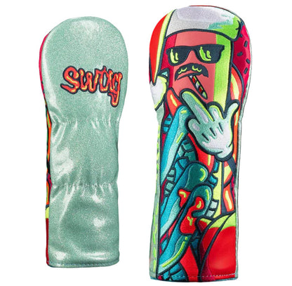 Limited Swag Golf - Feliz Navi-Dog Fairway Headcover *opened, no bag*