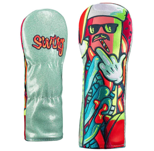 Swag Golf - Feliz Navi-Dog Fairway Headcover *opened, no bag*