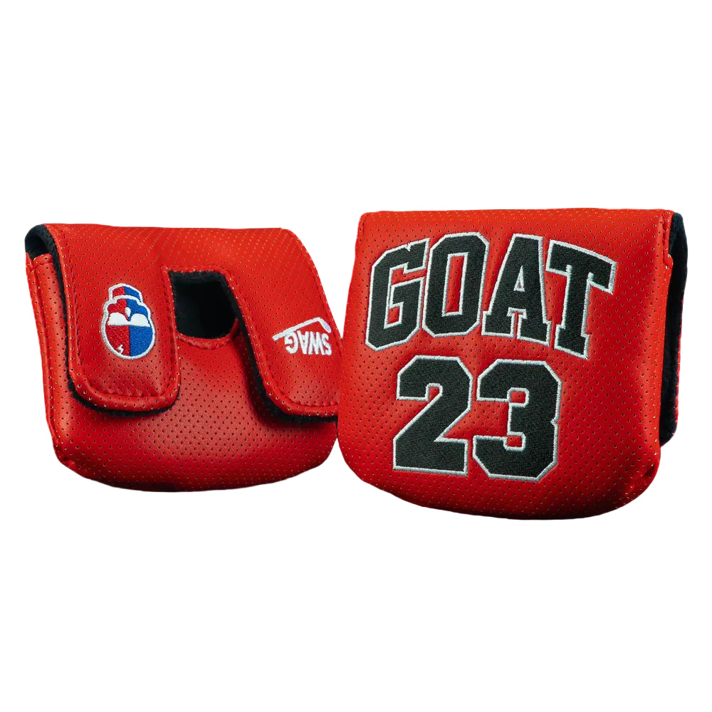 Swag Golf - In The Paint GOAT Center Shaft Mallet Putter Headcover *opened, no bag*