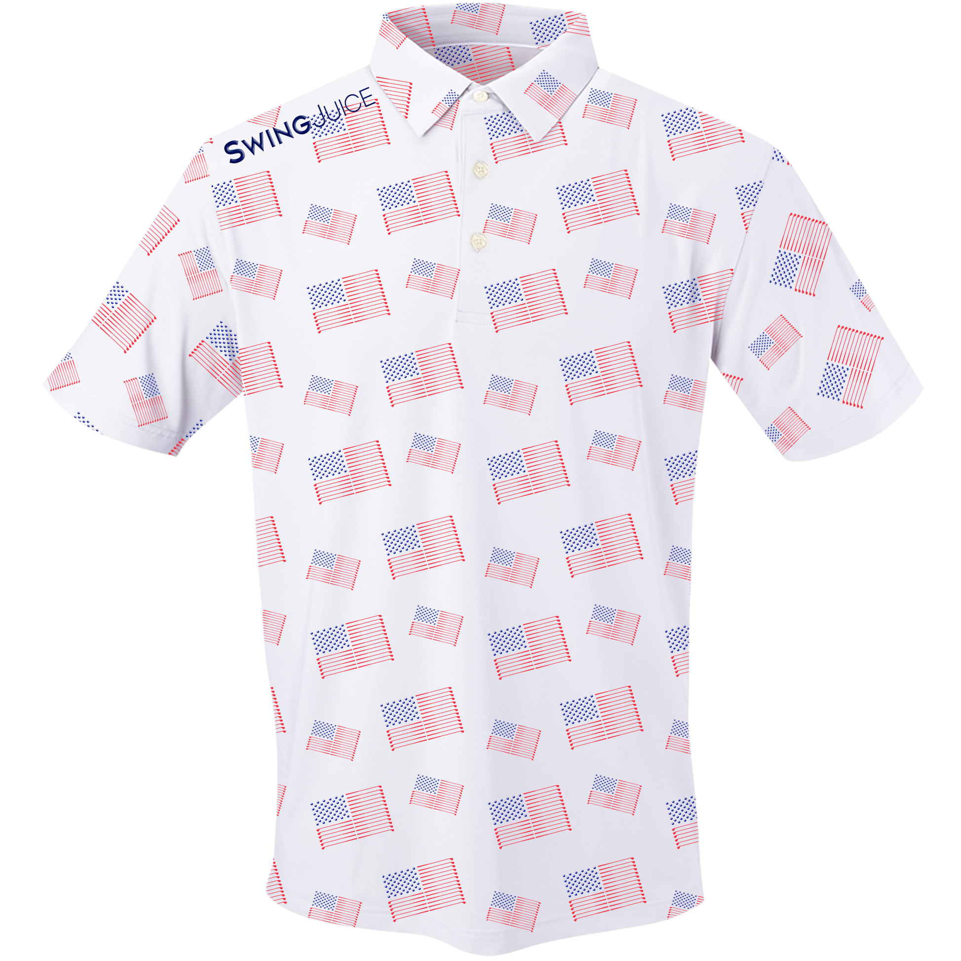 Golf Flag Men's Polo - The Golf Guys Online