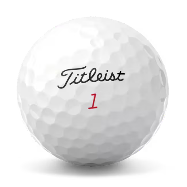 Titleist 2025 Pro V1x Performance Alignment Red Golf Balls