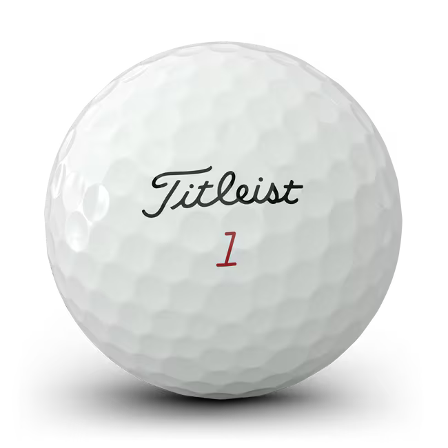 Titleist 2026 Pro V1x Left Dash AIM Performance Alignment Red Line Golf Balls