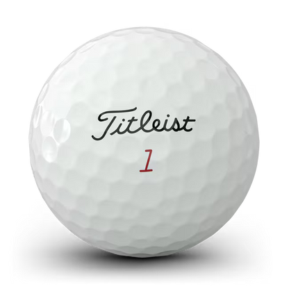 Titleist 2026 Pro V1x Left Dash AIM Performance Alignment Red Line Golf Balls
