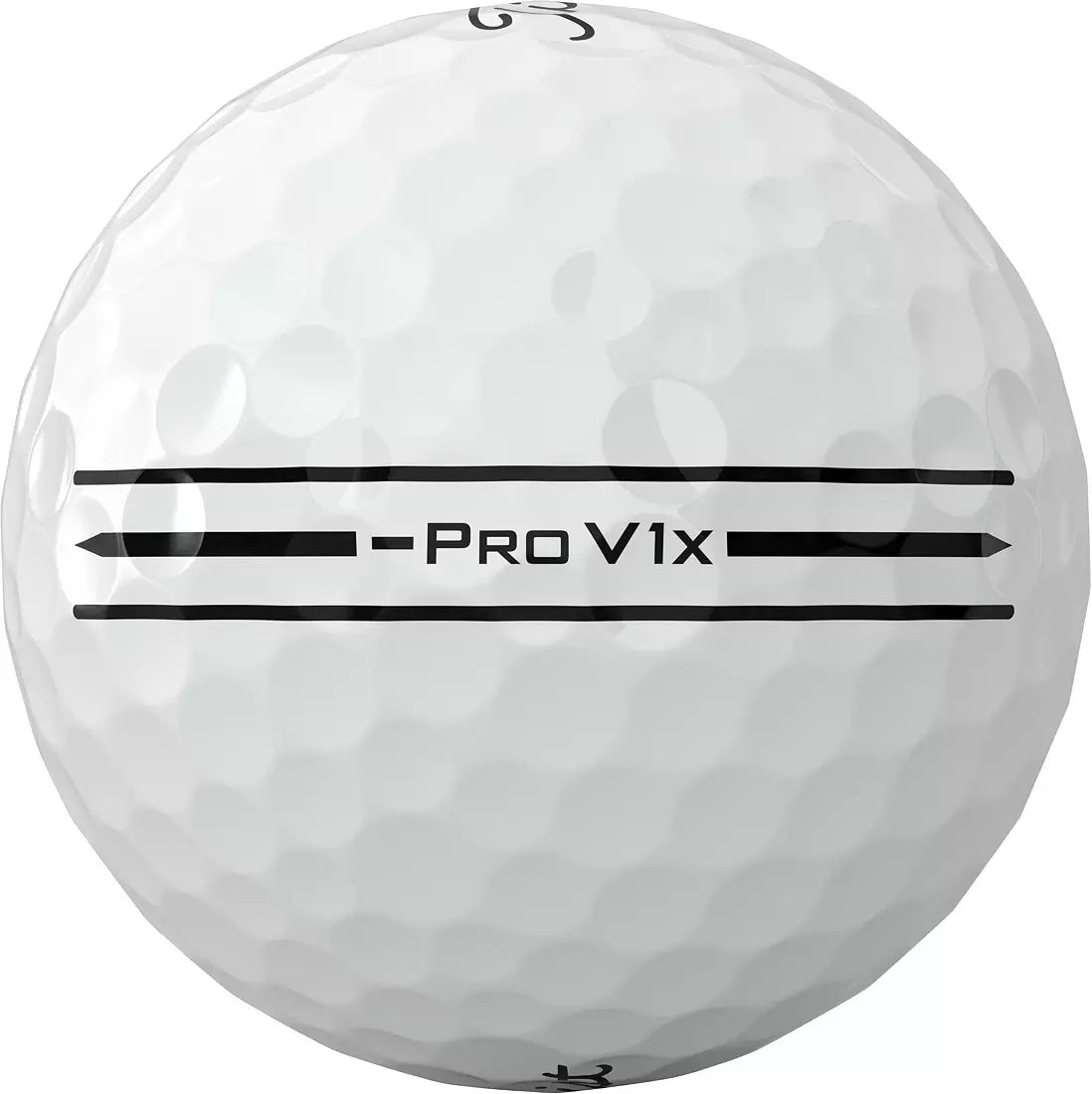 Titleist 2026 Pro V1x Left Dash AIM Enhanced Alignment Golf Balls