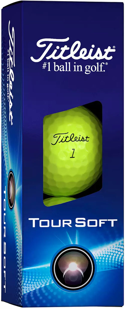Titleist Tour Soft Yellow 2024 Golf Balls - The Golf Guys Online