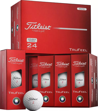 Titleist TruFeel Double Dozen White 2026 Golf Balls