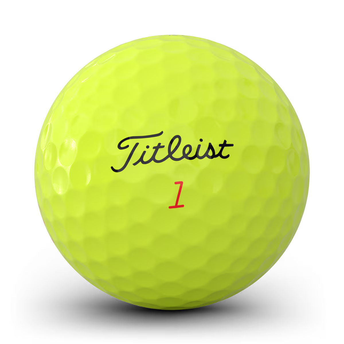 Titleist 2026 TruFeel Yellow Golf Balls