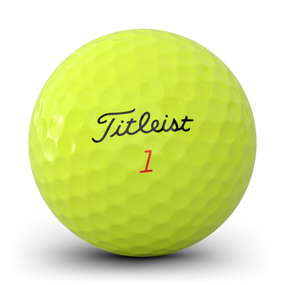 Titleist 2026 TruFeel Yellow Golf Balls