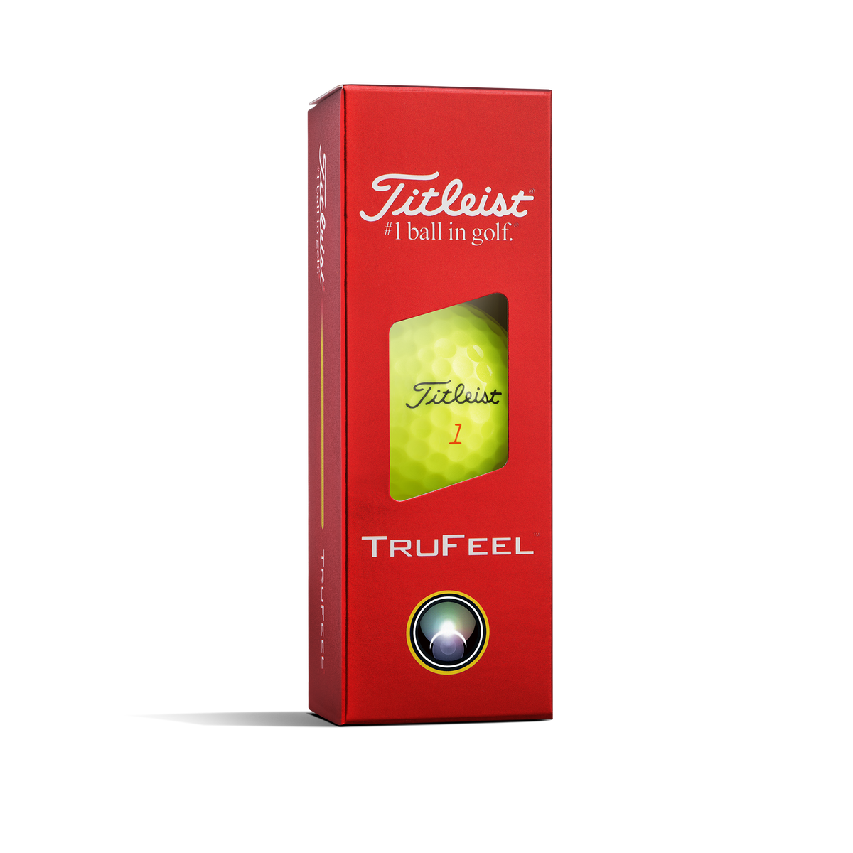 Titleist 2026 TruFeel Yellow Golf Balls