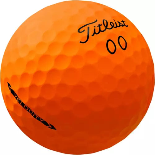 Titleist Velocity Matte Orange 2022 Golf Balls - The Golf Guys Online