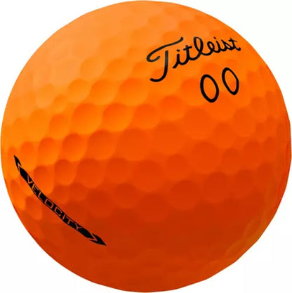 Titleist Velocity Matte Orange 2022 Golf Balls - The Golf Guys Online