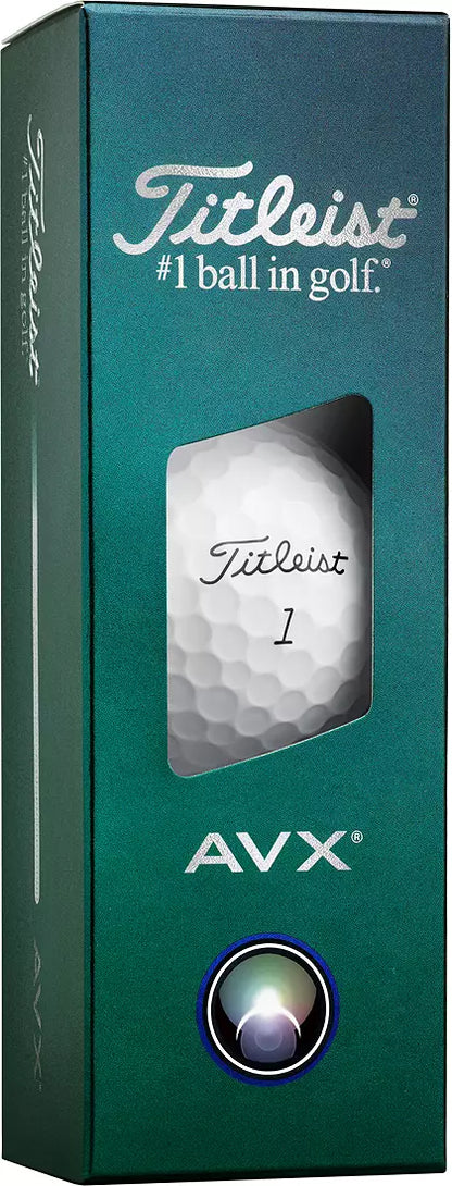 Titleist 2026 AVX White Golf Balls