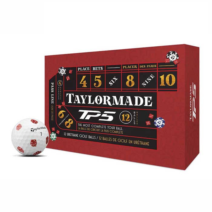 TaylorMade TP5 Pix 3.0 Dice Golf Balls - The Golf Guys Online