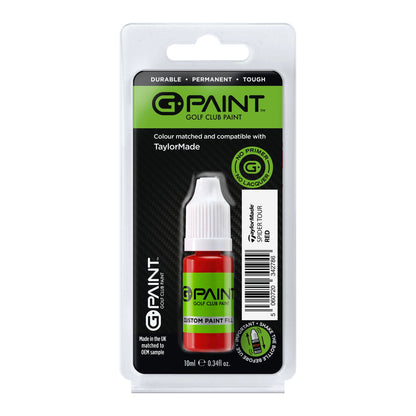 GPaint Golf Club Touch Up Paint - Taylormade Spider Tour Red - The Golf Guys Online