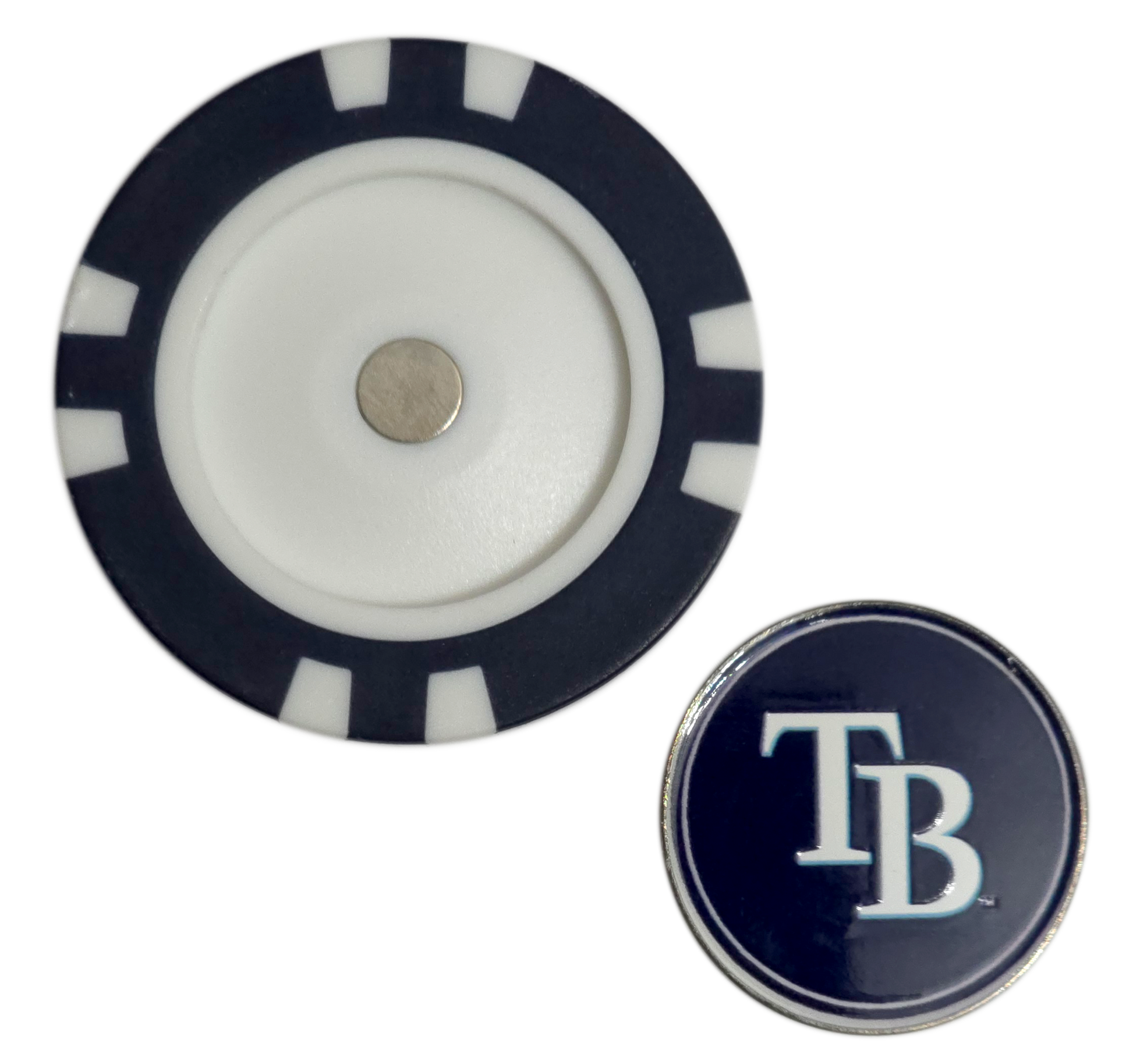 Officially Licensed Tampa Bay Rays Poker Chip Golf Ball Marker