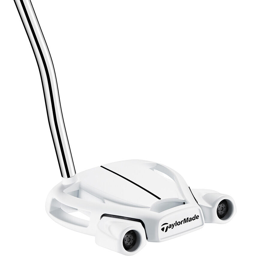 TaylorMade 2024 Spider Ghost White Double Bend Mallet Putter - The Golf Guys Online