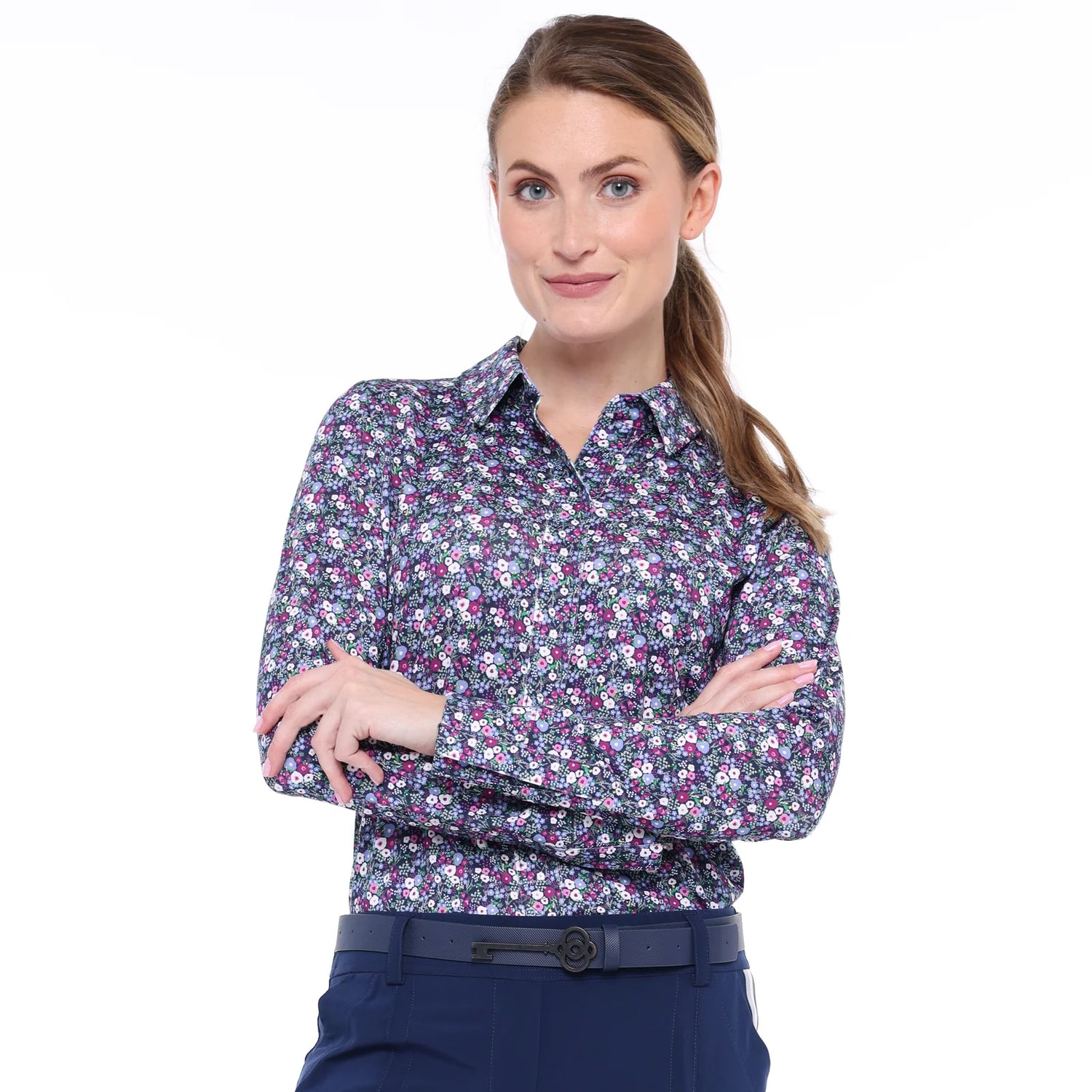 Belyn Key Keystone Long Sleeve Shirt - The Golf Guys Online
