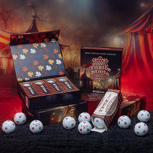 TaylorMade TP5 Pix 3.0 Haunted Clown Golf Balls - The Golf Guys Online
