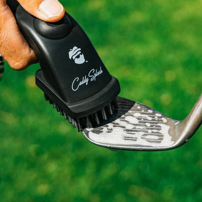 Golf Club Water Brush Pro Cleaner - Black Caddy Splash