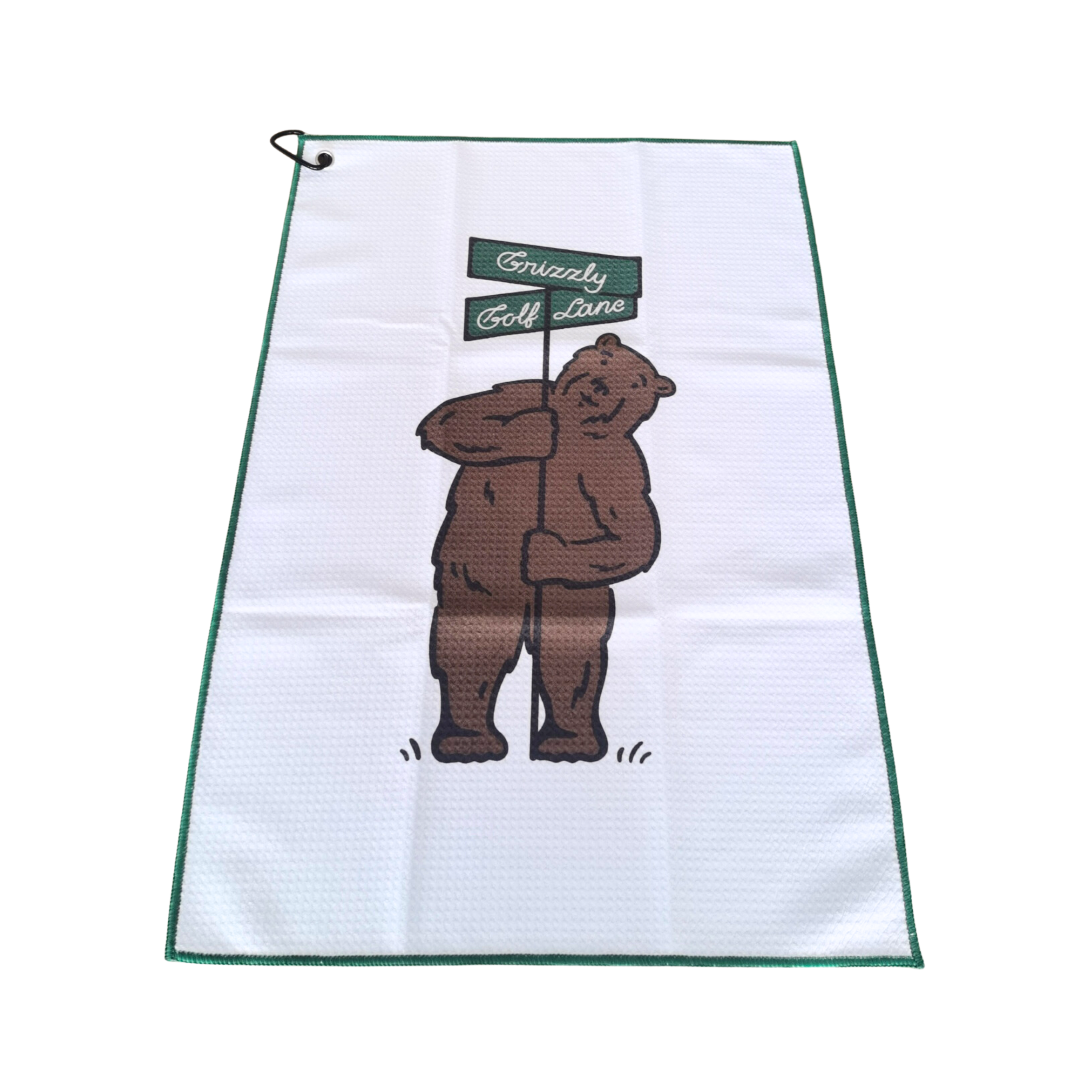 Grizzly Golf Microfiber Towel - Thumbnail 4