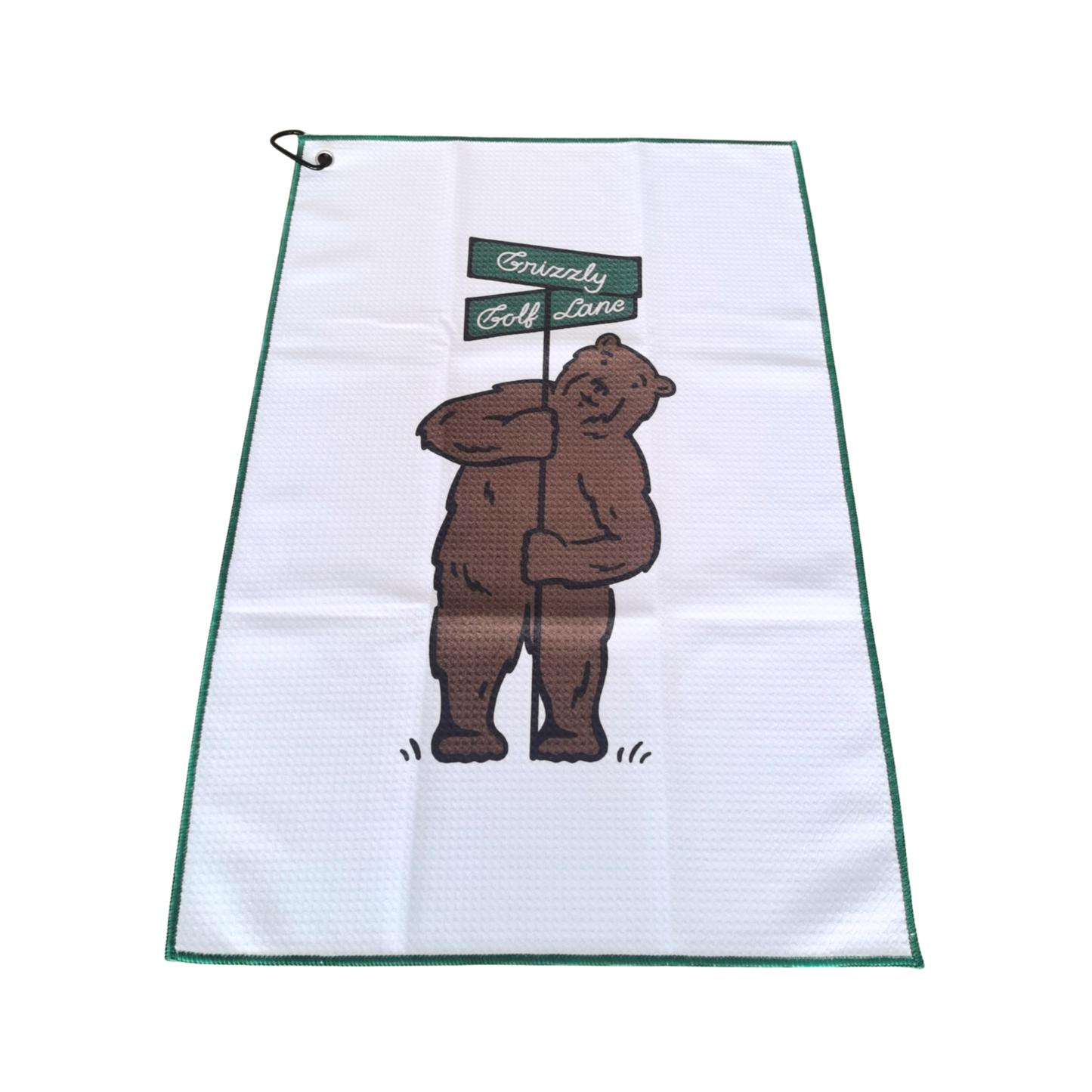 Grizzly Golf Microfiber Towel - The Golf Guys Online
