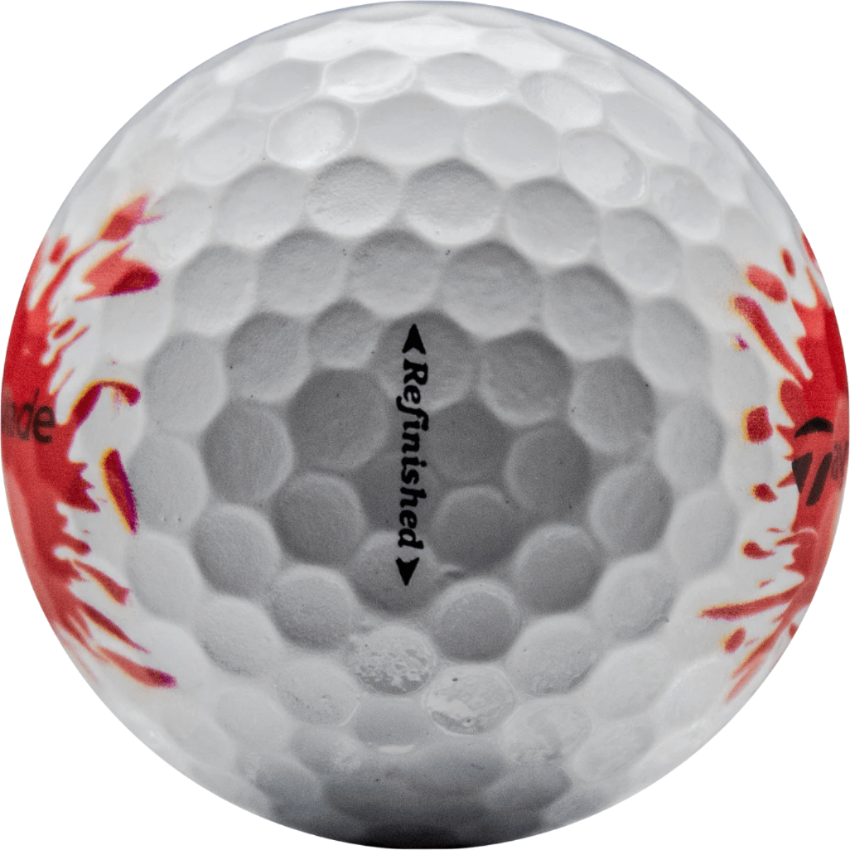Refurbished TaylorMade TP5 Blood Splatter Golf Balls