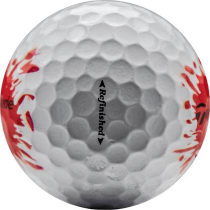 Refurbished TaylorMade TP5 Blood Splatter Golf Balls