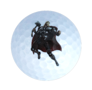 New Novelty Superhero Golf Balls