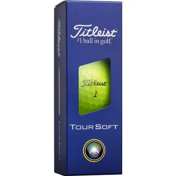 Titleist 2026 Tour Soft Yellow Golf Balls