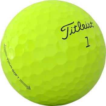 Titleist 2026 Tour Soft Yellow Golf Balls