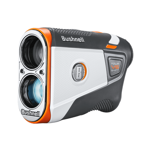 Bushnell - Tour V6 Shift Patriot Pack Golf Rangefinder - White - The Golf Guys Online