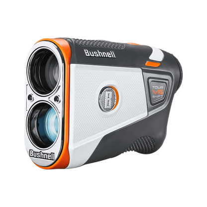 Bushnell - Tour V6 Shift Patriot Pack Golf Rangefinder - White - The Golf Guys Online