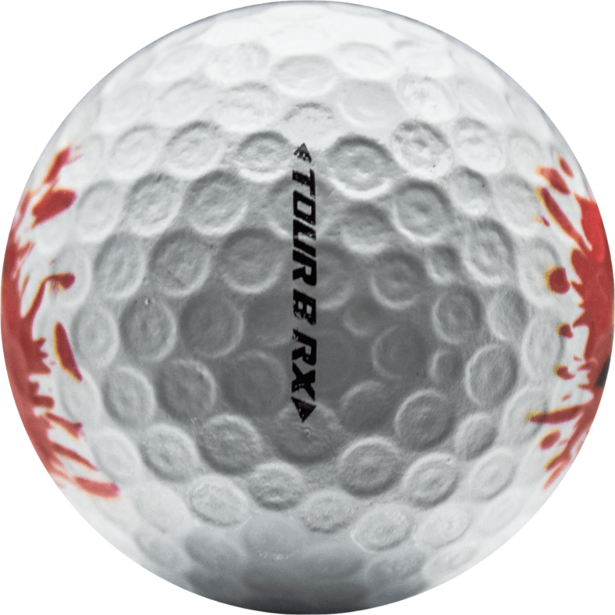 Bridgestone Tour B RX Blood Splatter Golf Balls
