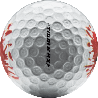 Bridgestone Tour B RX Blood Splatter Golf Balls