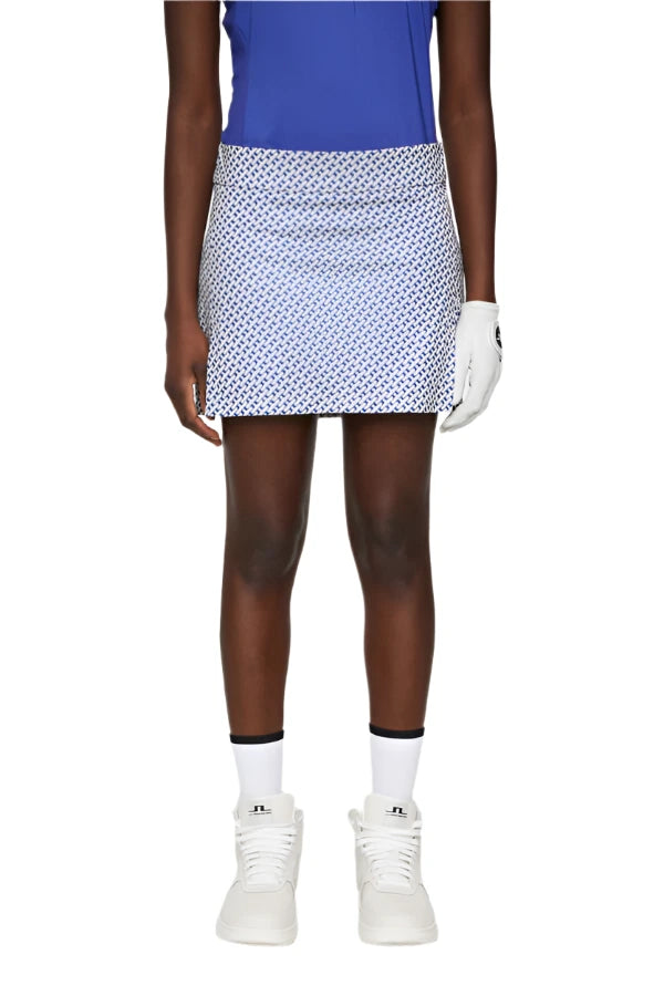 J. Lindeberg Amelie Mid Print Skirt - The Golf Guys Online