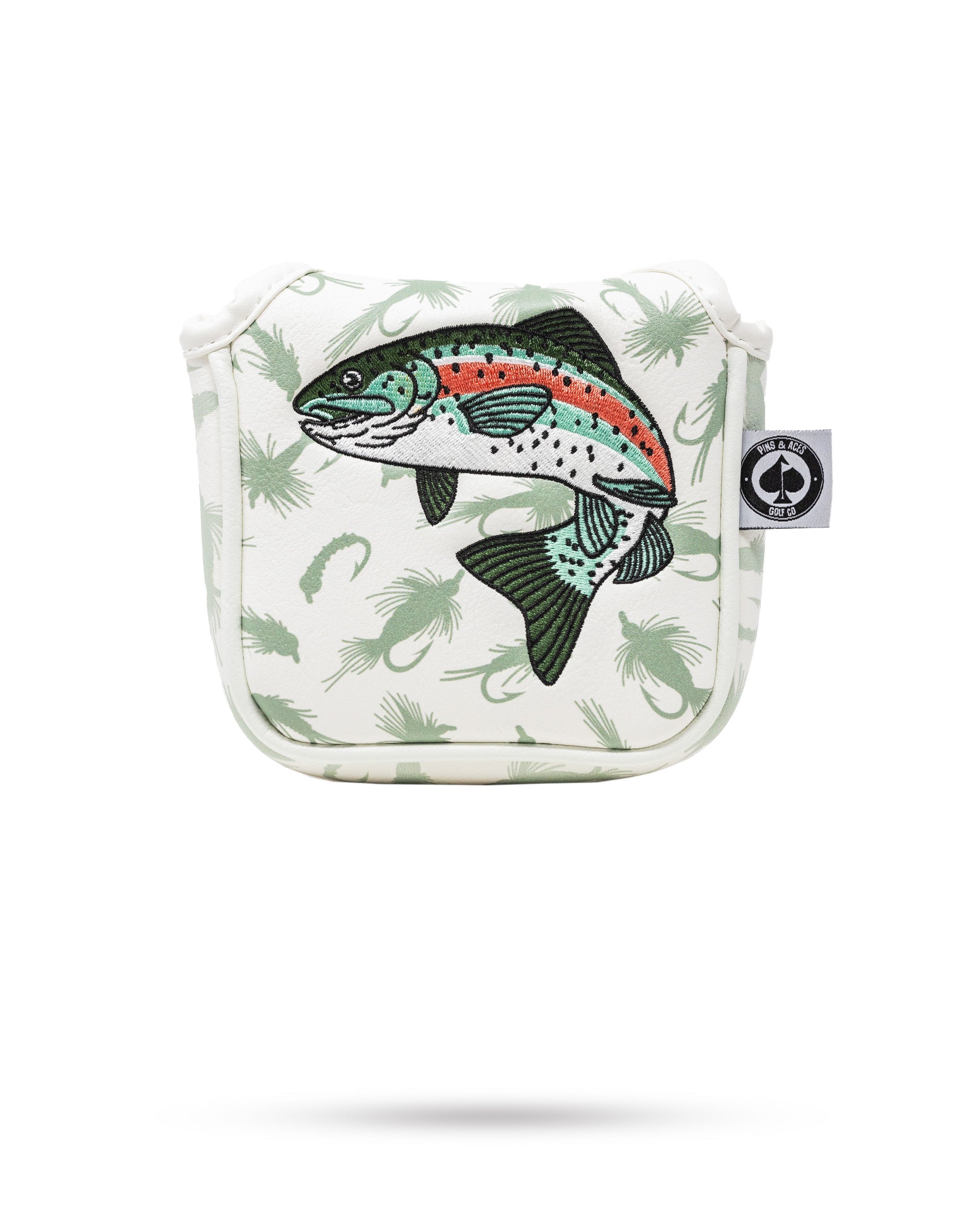Pins and Aces Trout Mallet Putter Cover - Thumbnail 4