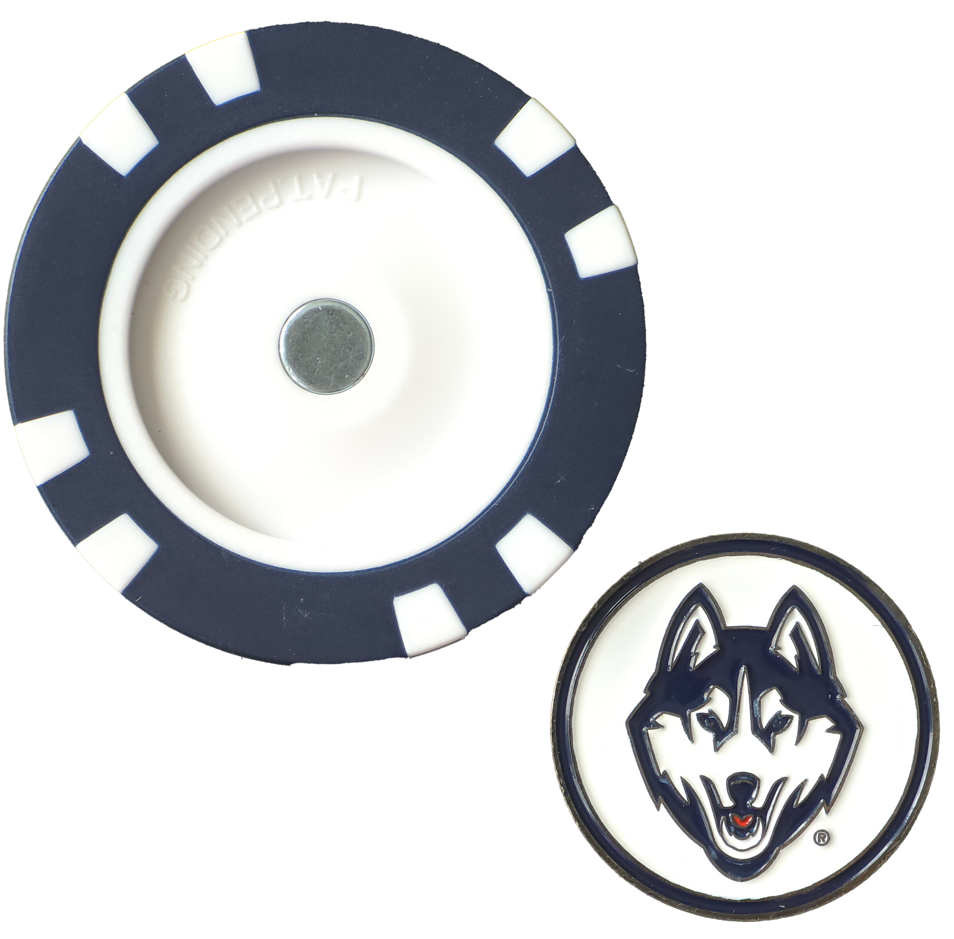 Officially Licensed UConn Huskies Poker Chip Ball Marker