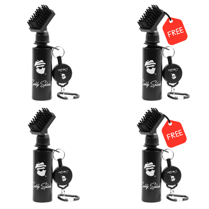 Original Golf Club Water Brush Cleaner - Black Caddy Splash