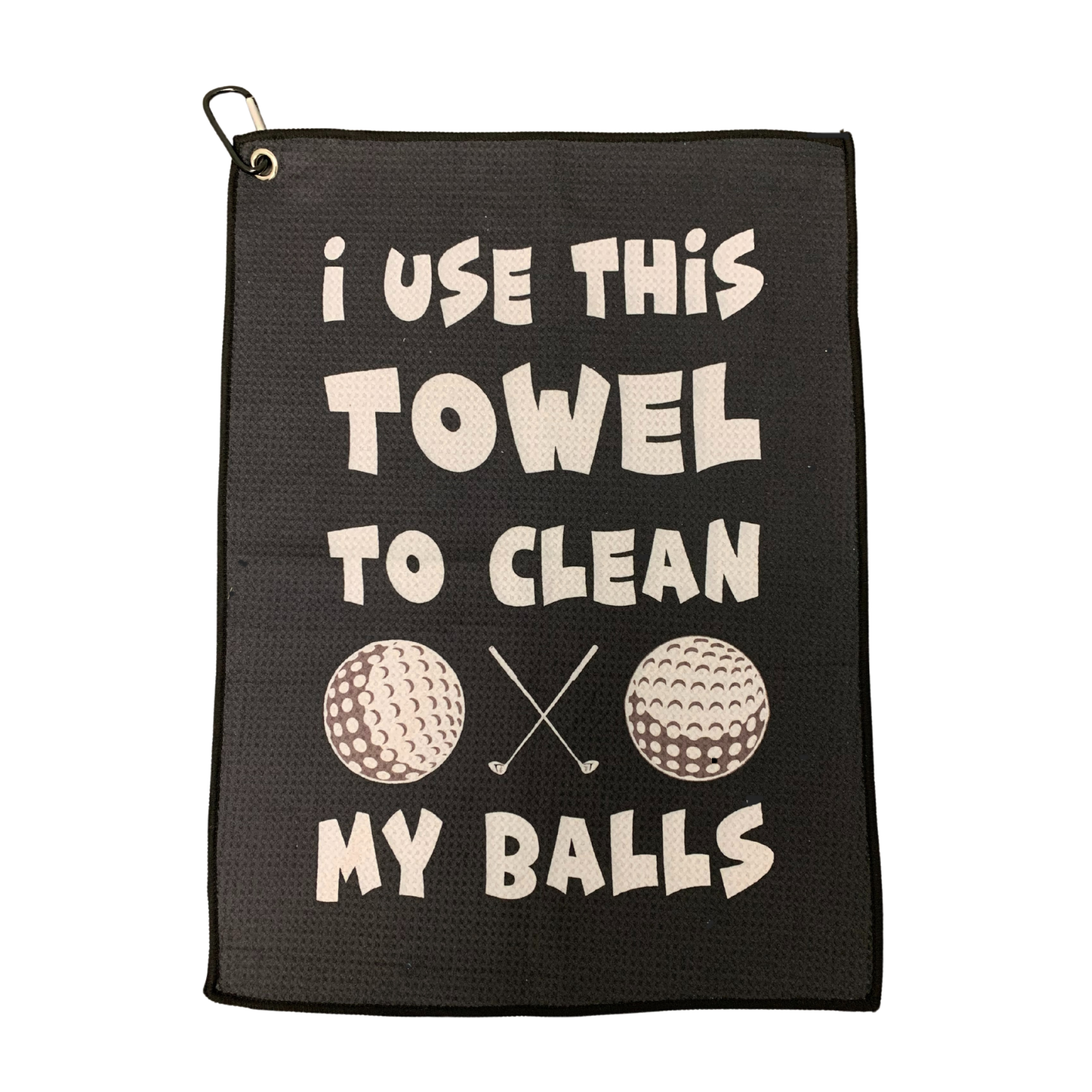 Clean My Balls Golf Towel Funny Gag Gift - The Golf Guys Online