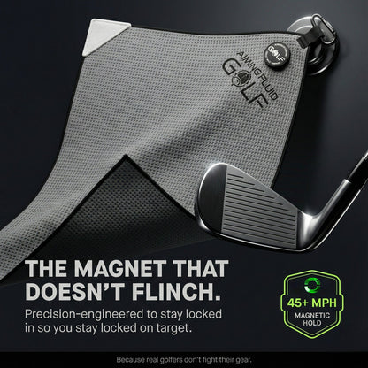 Magna-Anchor™ Magnetic Golf Towel – Stubby (16×24)
