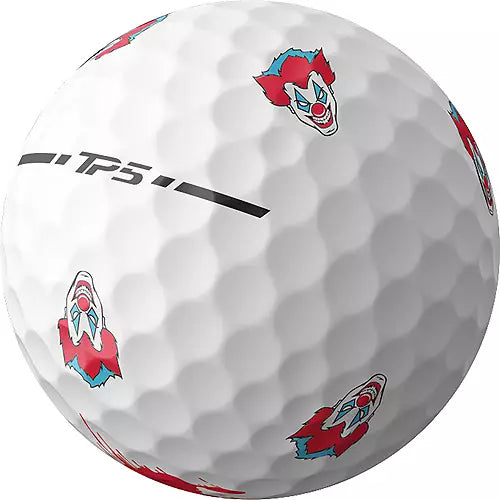 TaylorMade TP5 Pix 3.0 Haunted Clown Golf Balls - The Golf Guys Online