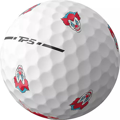 TaylorMade TP5 Pix 3.0 Haunted Clown Golf Balls - The Golf Guys Online