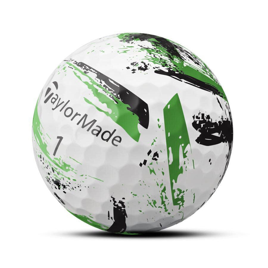 TaylorMade 2024 SpeedSoft Ink Green & Black Golf Balls